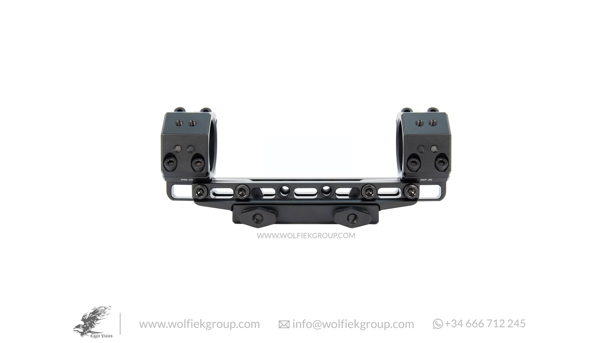 Eagle Vision Picatinny Infinity Elevation ONE-PIECE Scope Mounts 30mm