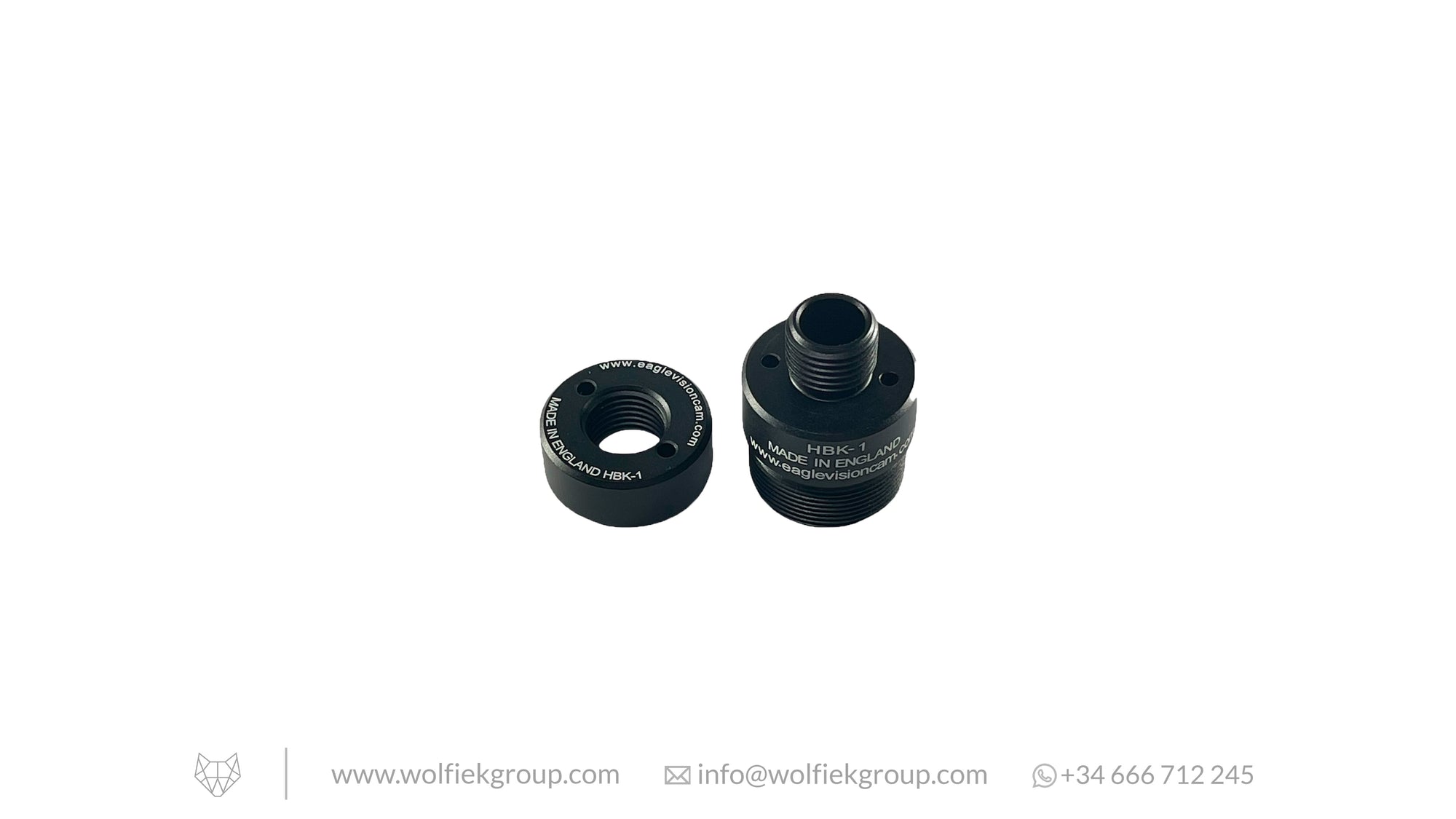 Huben K1 1/2 x 20 UNF Moderator Adapter (HBK-1) Eagle Vision